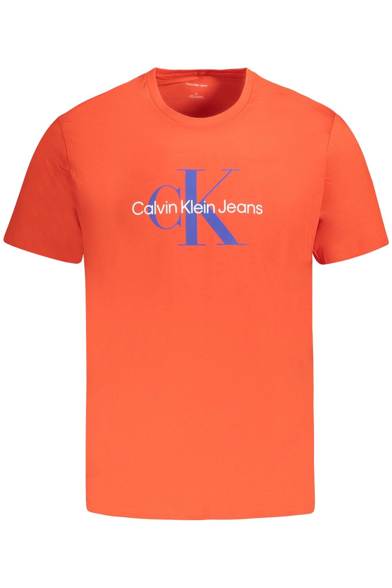 CALVIN KLEIN T-SHIRT MANICHE CORTE UOMO ROSSO