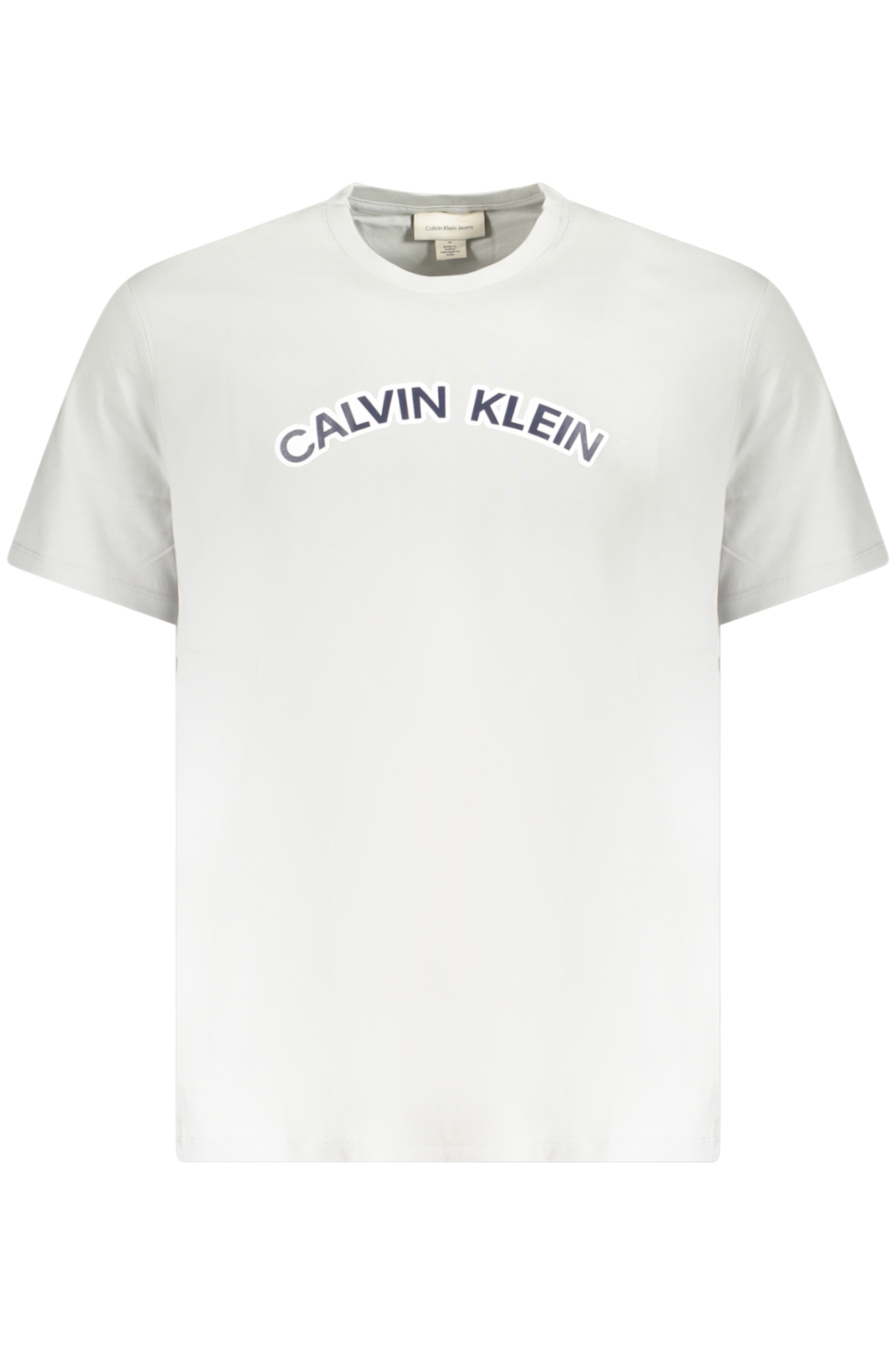 CALVIN KLEIN T-SHIRT MANICHE CORTE UOMO GRIGIO