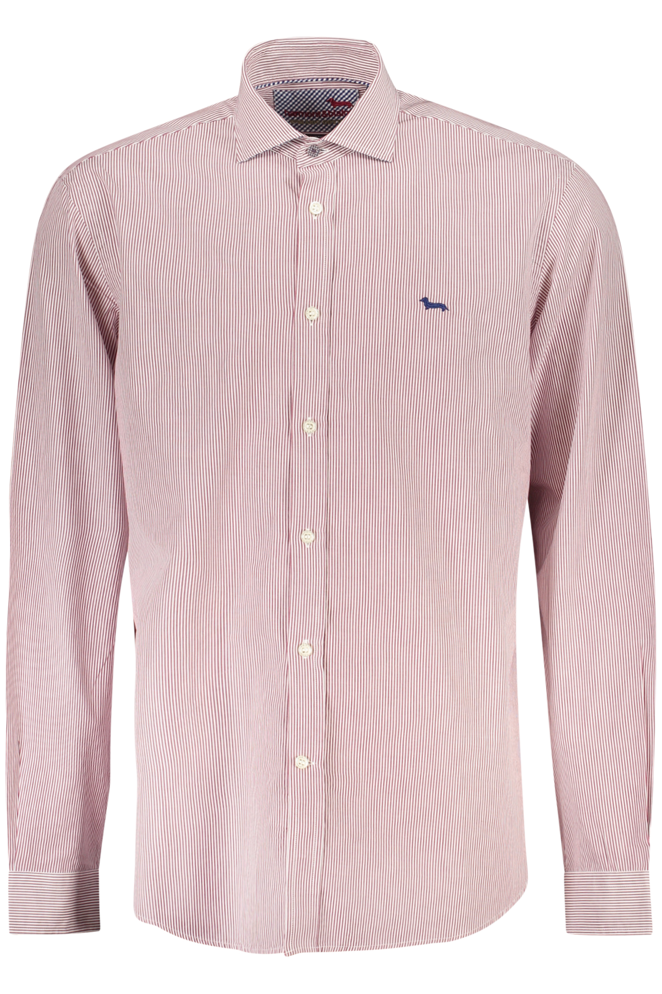 HARMONT & BLAINE CAMICIA MANICHE LUNGHE UOMO ROSSO