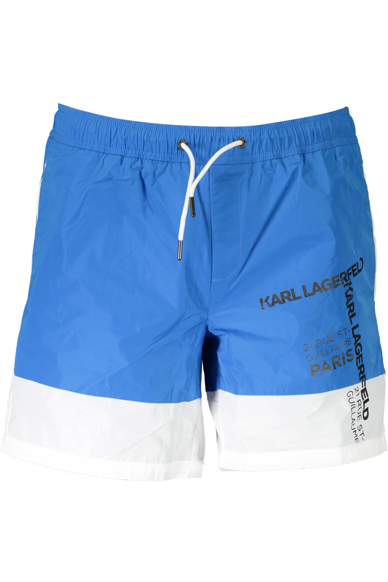 KARL LAGERFELD BEACHWEAR COSTUME PARTE SOTTO UOMO AZZURRO