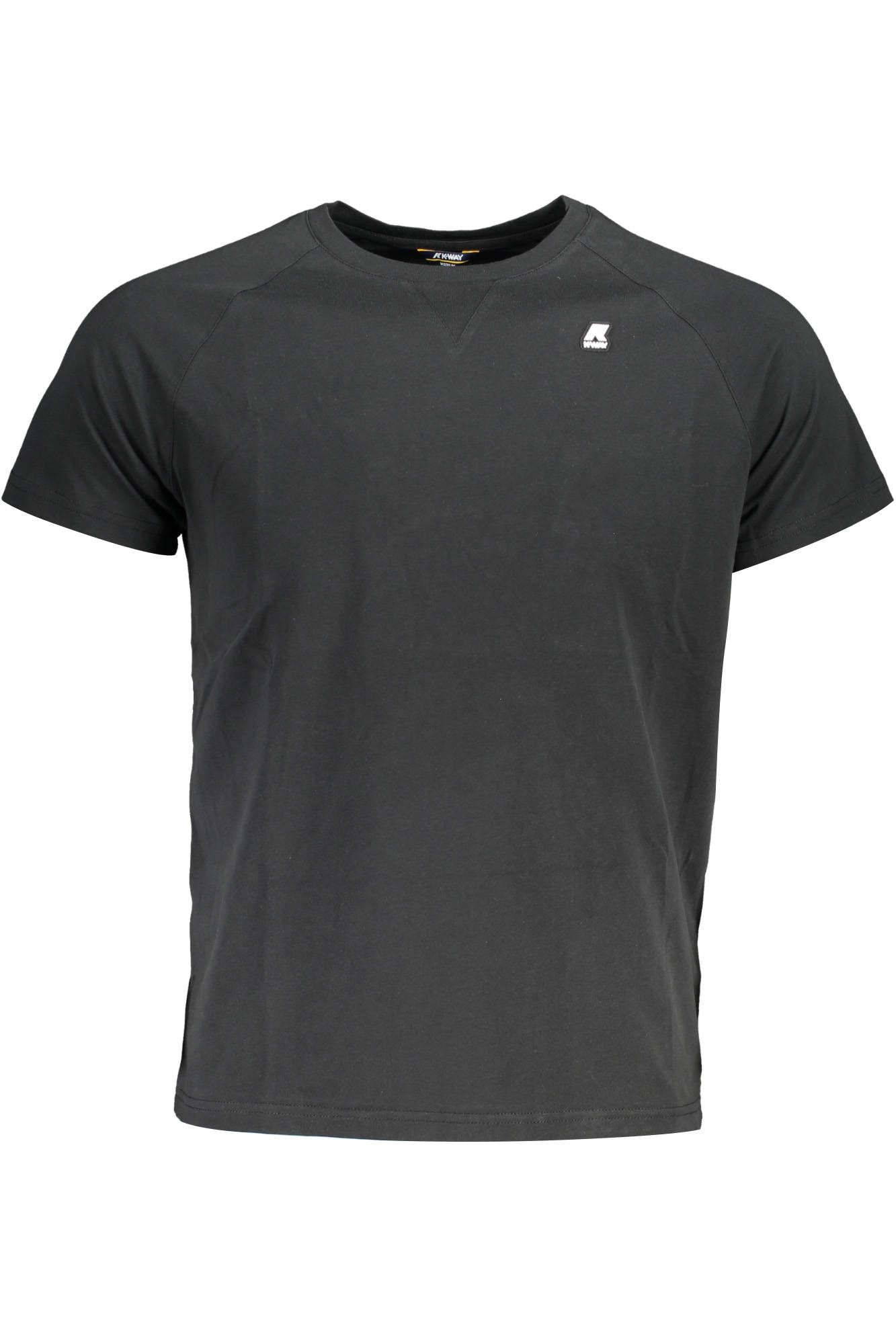 K-WAY T-SHIRT MANICHE CORTE UOMO NERO