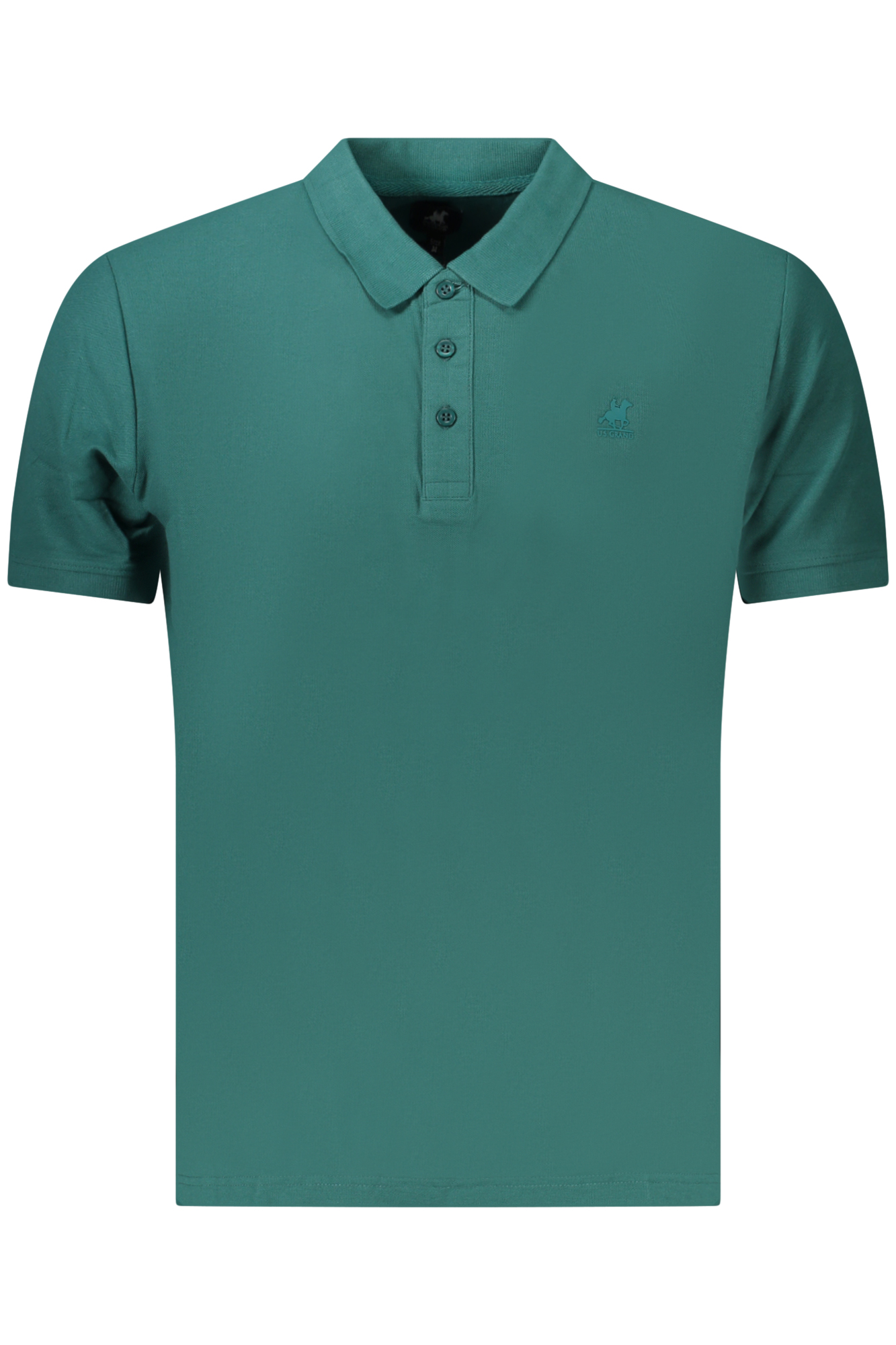 U.S. Grand AU03197MORDECAI Pánské polo-tričko modré modrozelené L