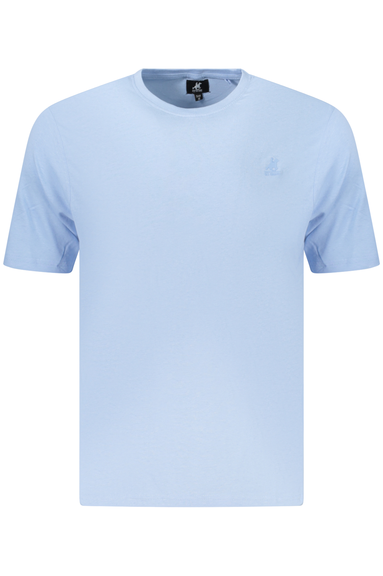 Camiseta De Manga Corta Para Hombre Us Grand, Azul