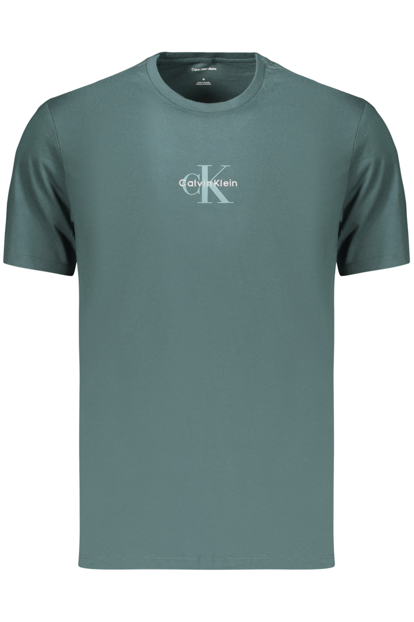 Camiseta De Manga Corta Para Hombre Calvin Klein Azul