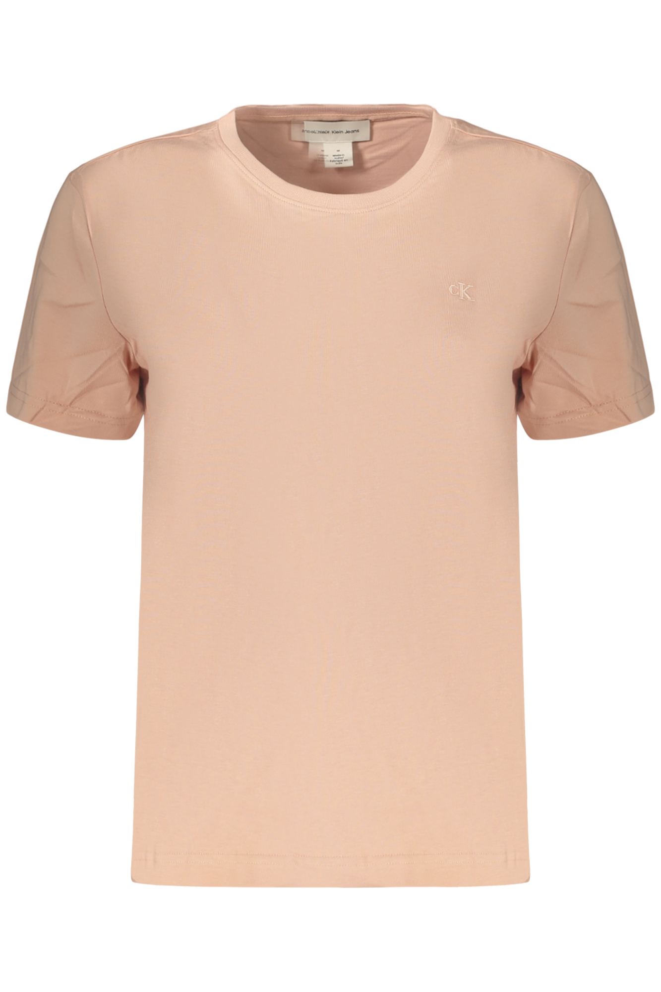 Camiseta De Manga Corta Para Mujer Calvin Klein Rosa