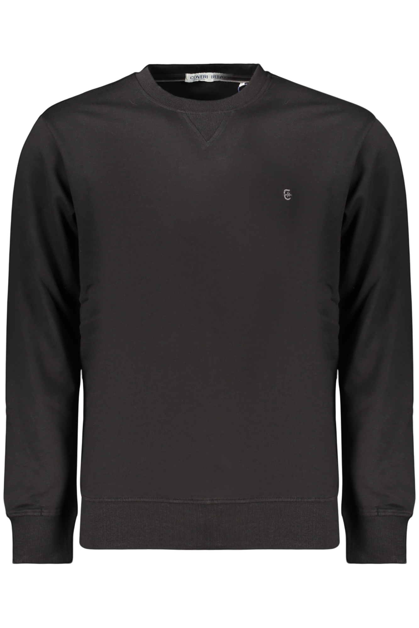 Sudadera Negra Con Cremallera Para Hombre De Coveri Moving