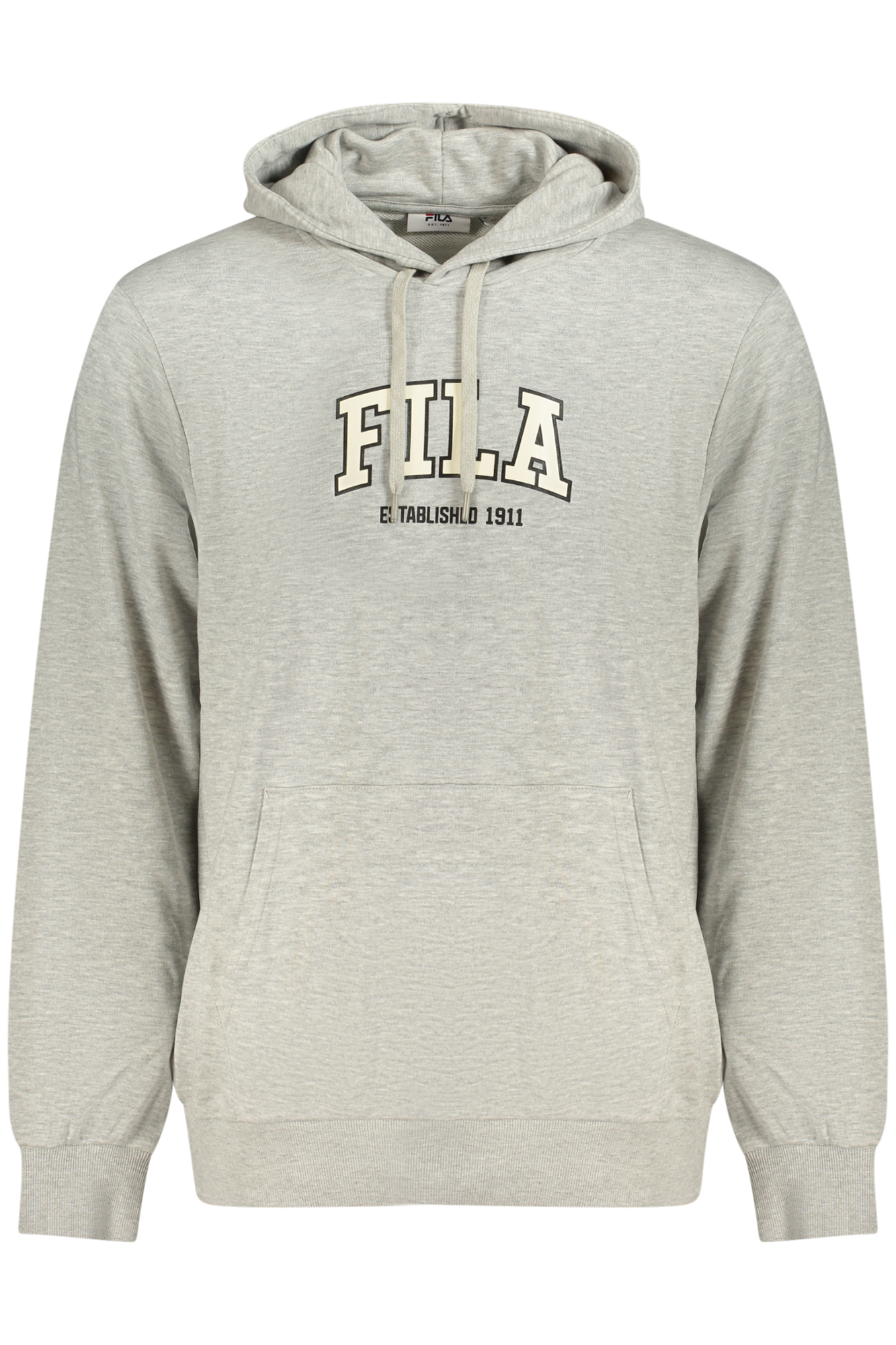Sudadera Gris Con Cremallera Para Hombre De Fila