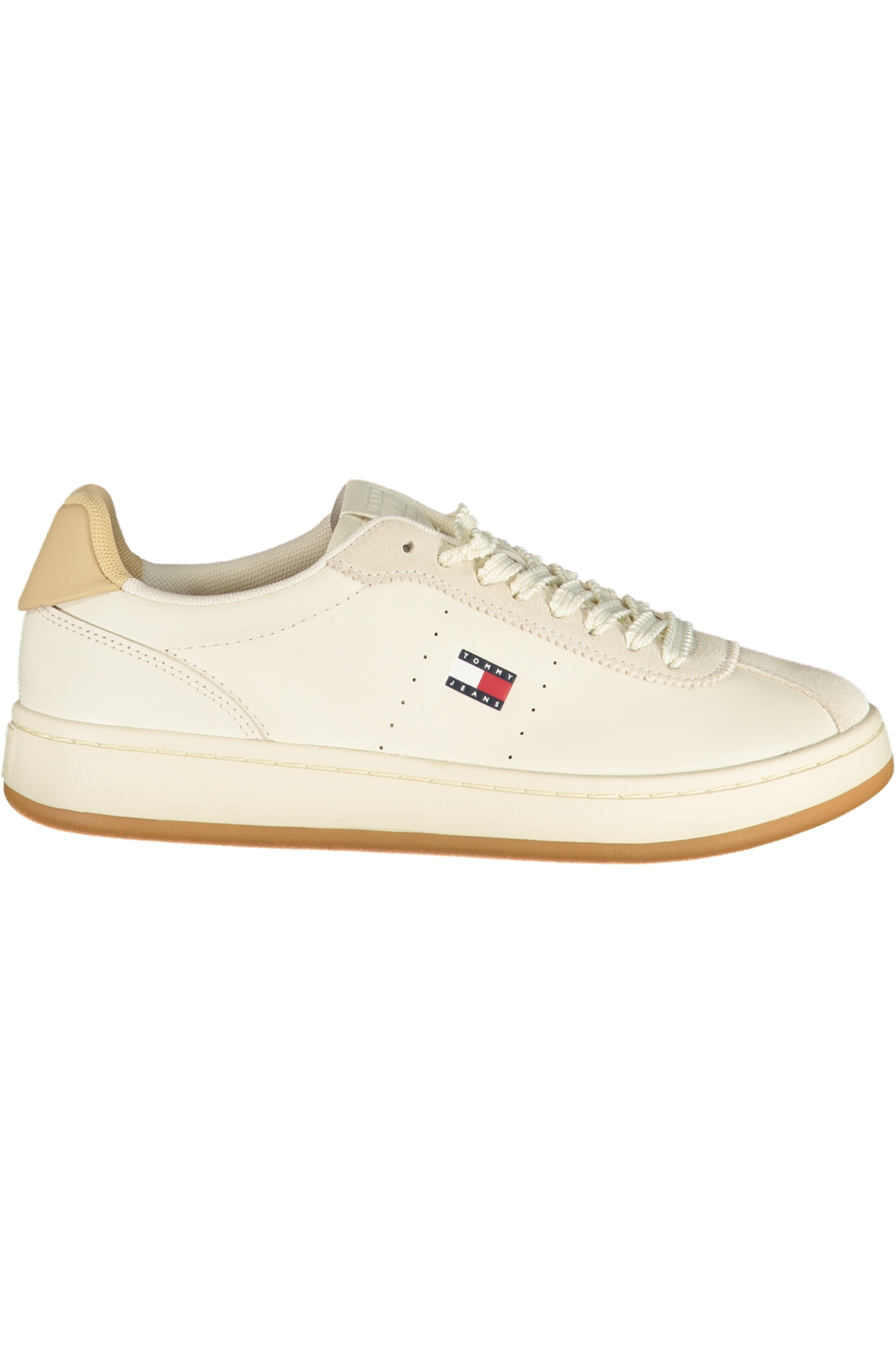 Zapatillas Deportivas Beige Para Mujer De Tommy Hilfiger Zapatillas Deportivas Beige Para Mujer De Tommy Hilfiger