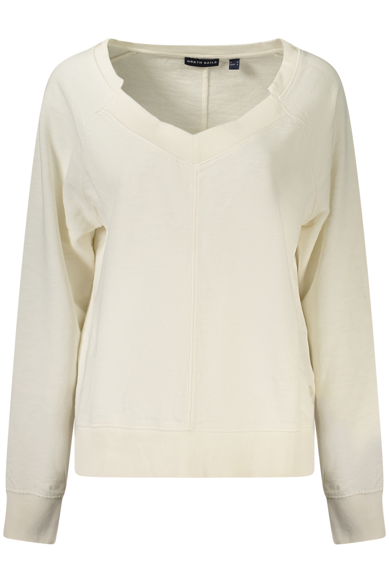 Sudadera Blanca Con Cremallera Para Mujer De North Sails