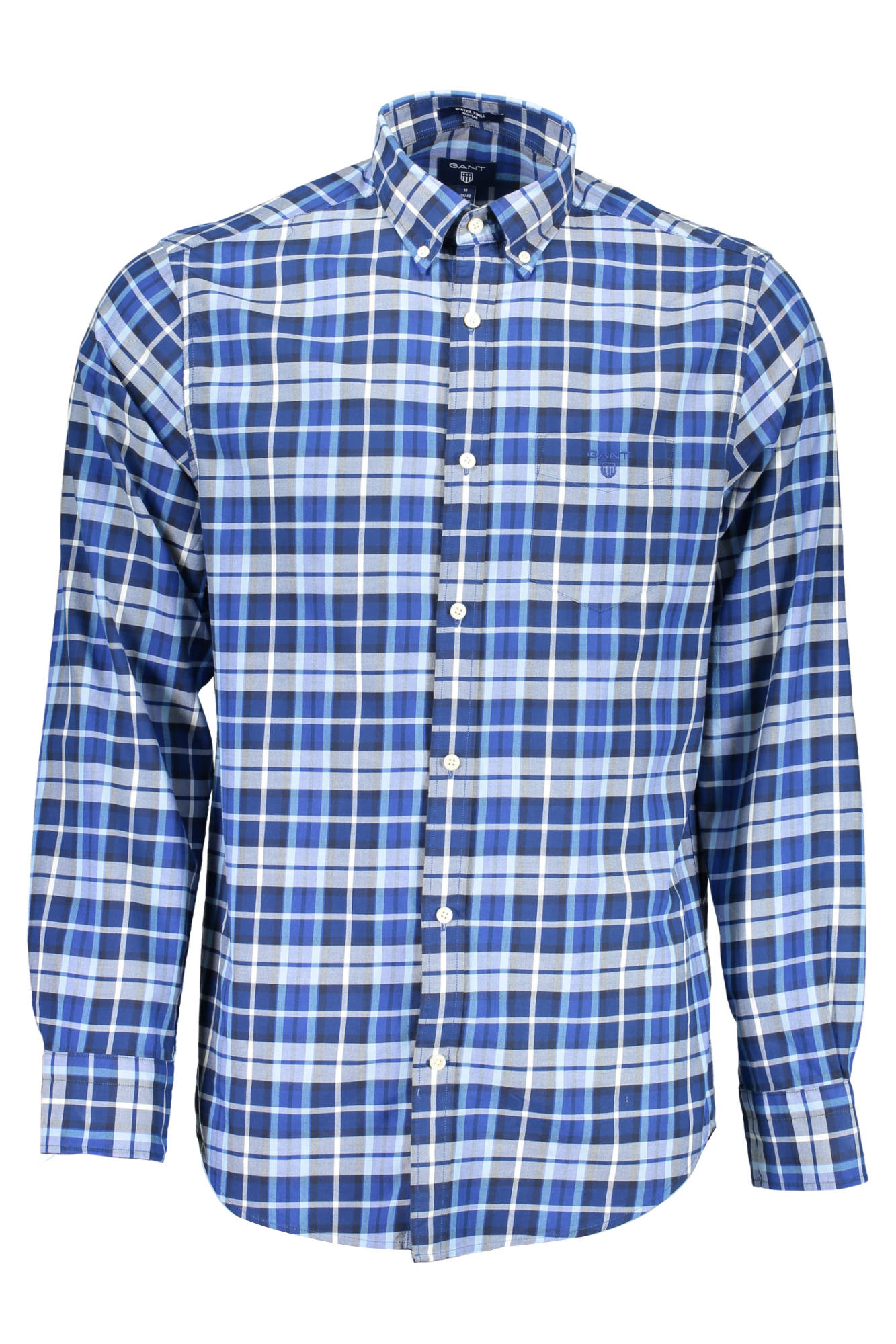 GANT CAMICIA MANICHE LUNGHE UOMO BLU