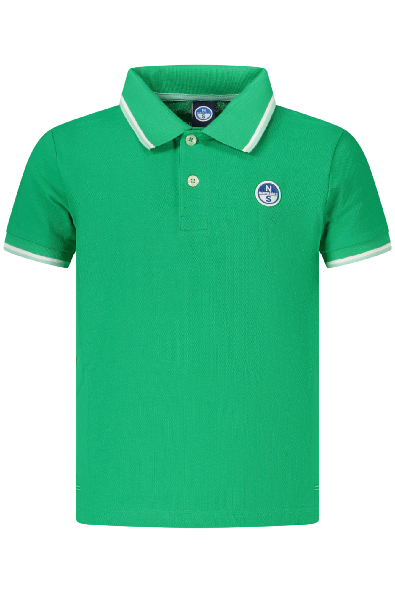Polo De Manga Corta Para Niños De North Sails, Verde Polo De Manga Corta Para Niños De North Sails, Verde