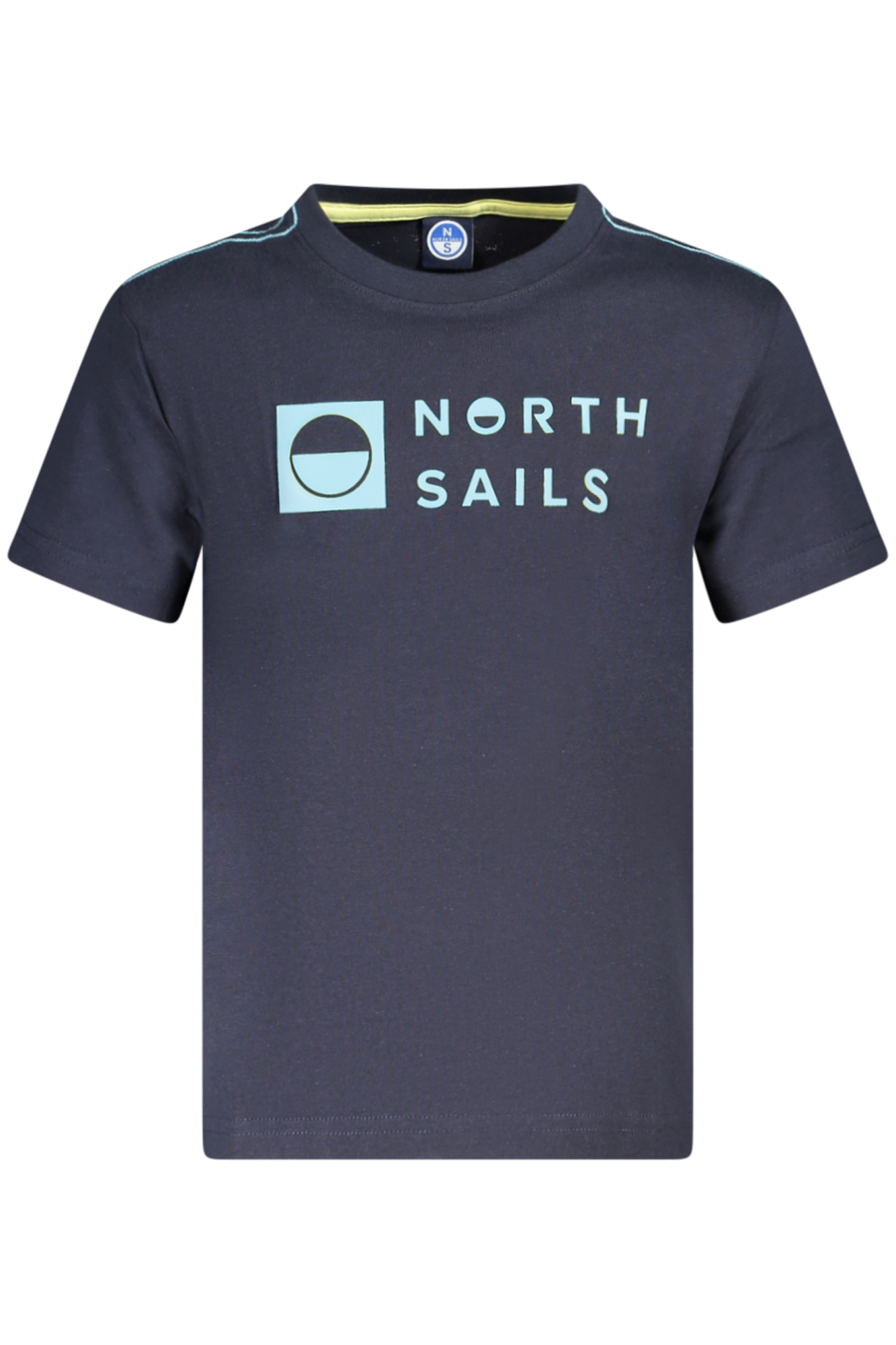 Camiseta De Manga Corta Para Niños De North Sails, Azul