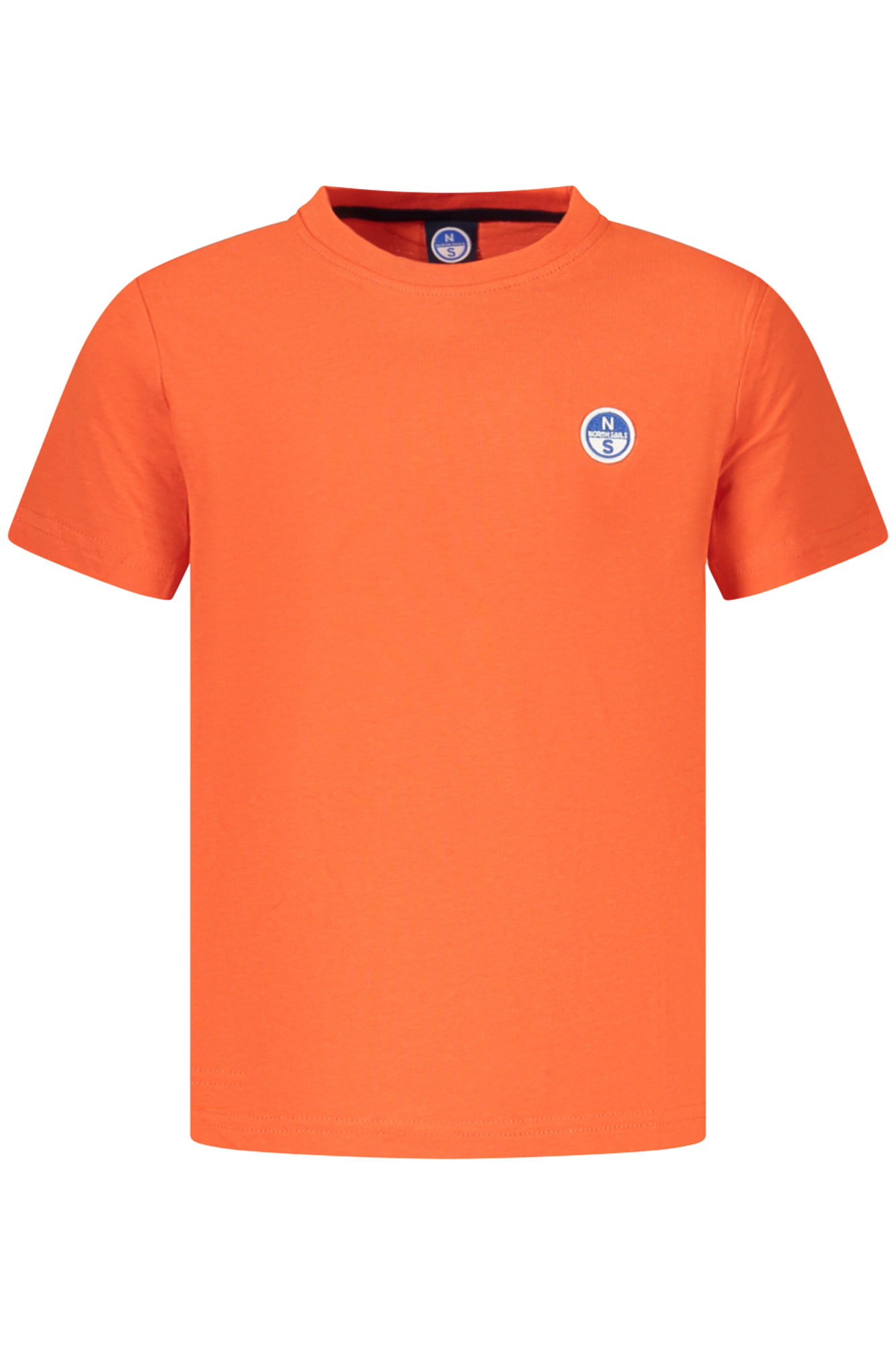 Camiseta De Manga Corta Para Niños De North Sails, Naranja