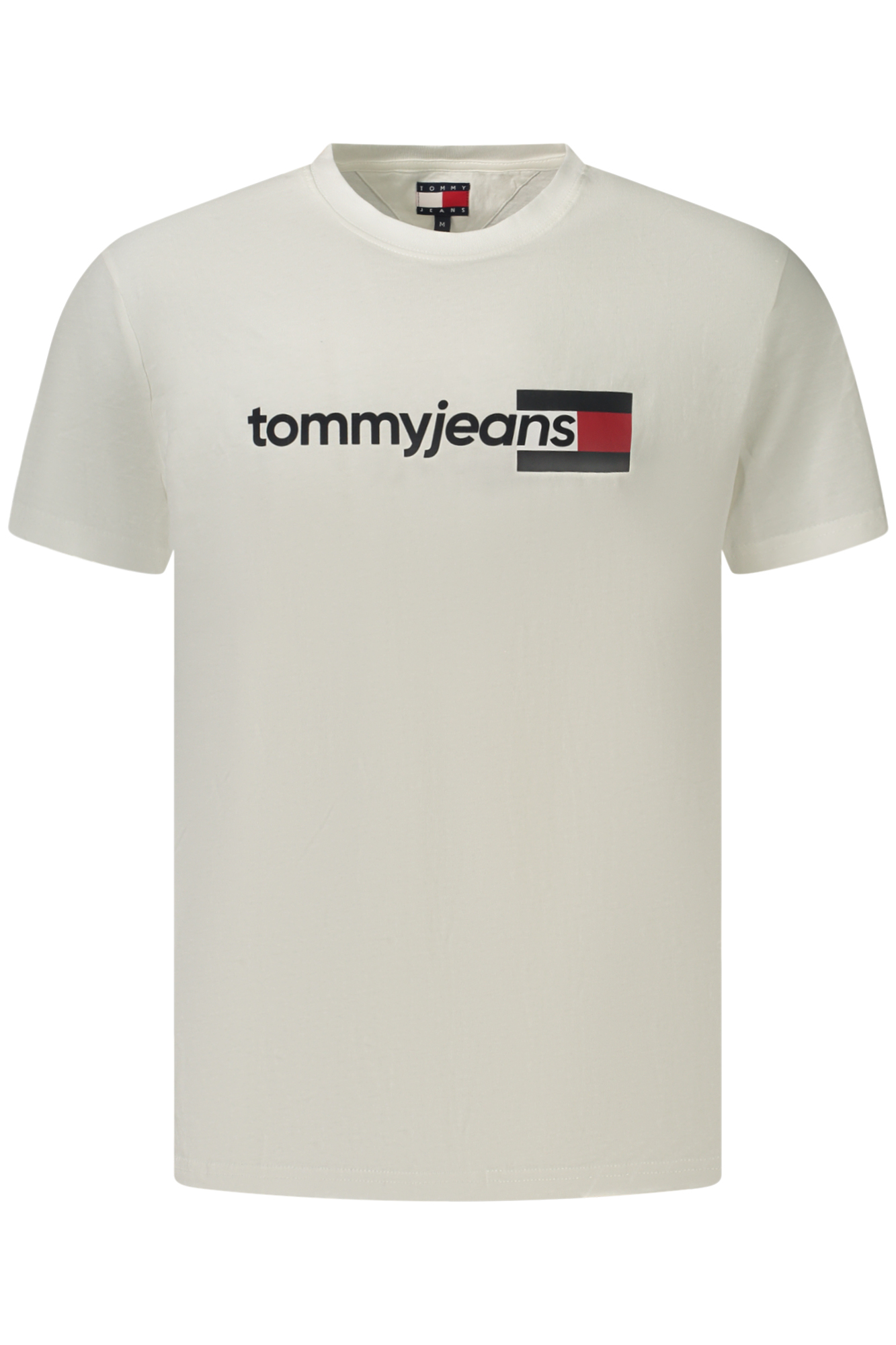Camiseta Blanca De Manga Corta Para Hombre De Tommy Hilfiger