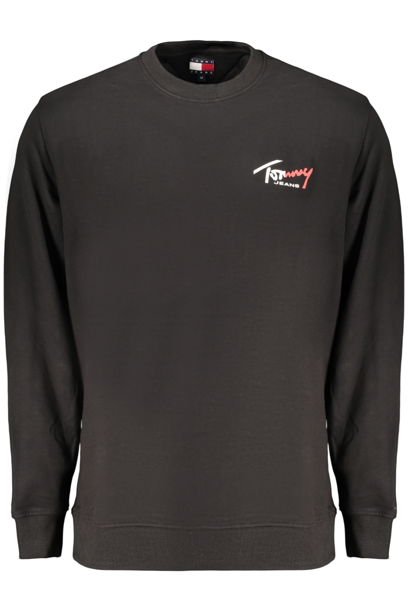 Sudadera Negra Con Cremallera Para Hombre De Tommy Hilfiger