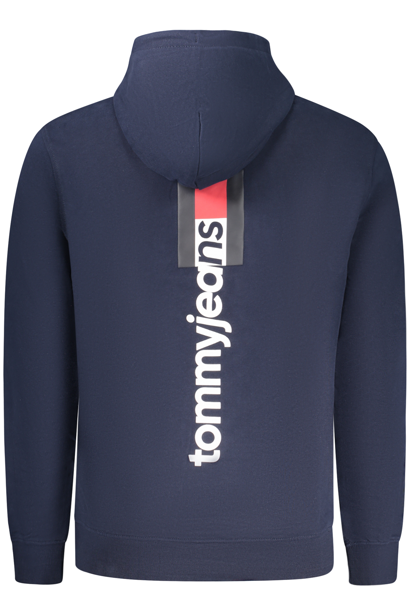 Tommy Jeans DM0DM23393 Pánská mikina s kapucí modrá navy S