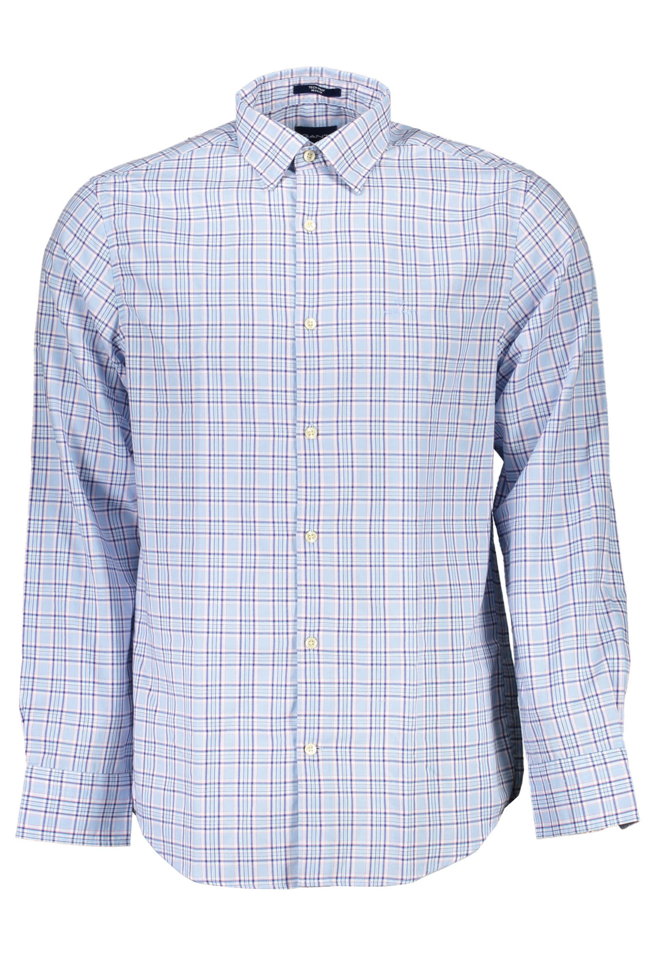 GANT CAMICIA MANICHE LUNGHE UOMO AZZURRO