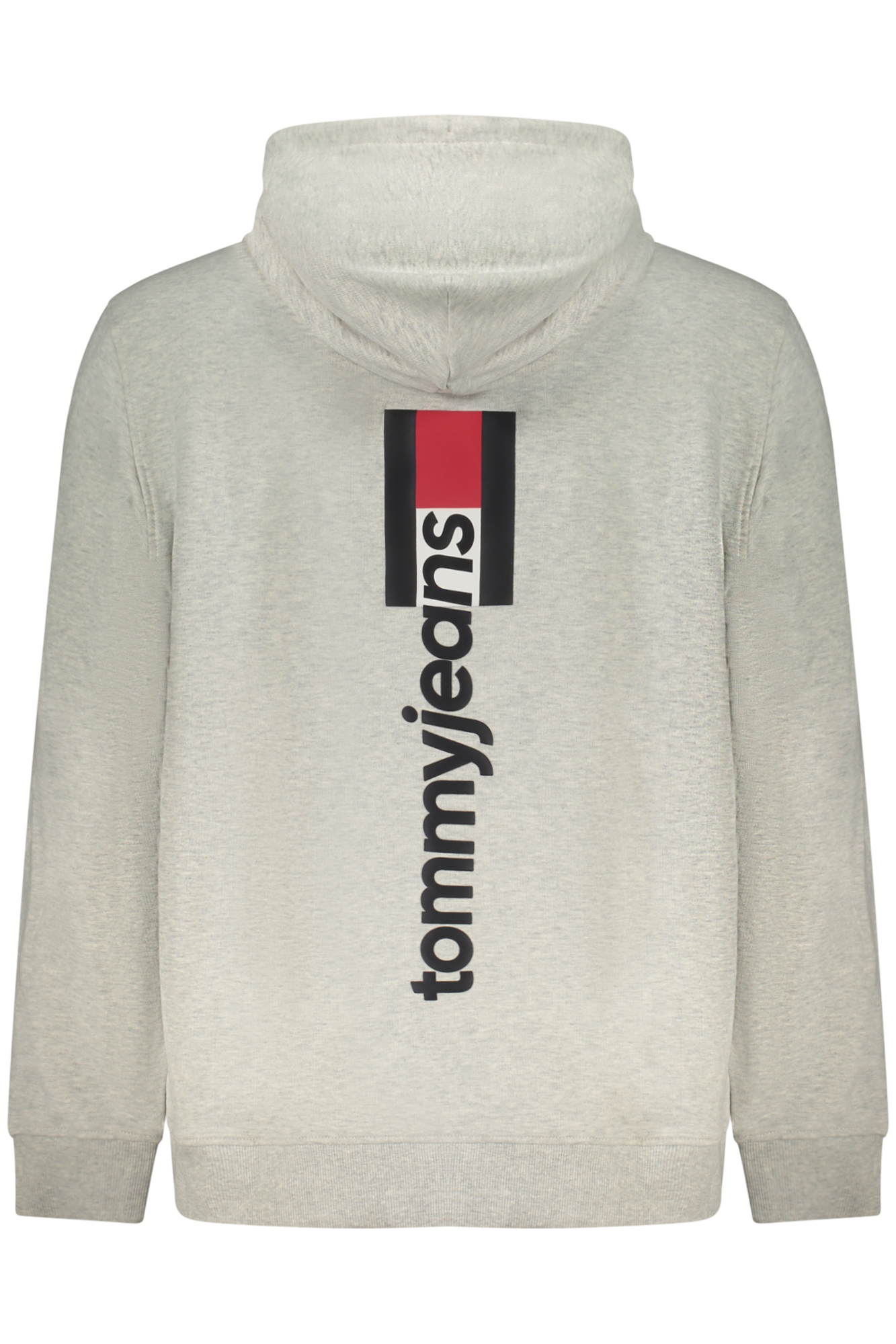 Tommy Jeans DM0DM23393 Pánská mikina s kapucí šedá L