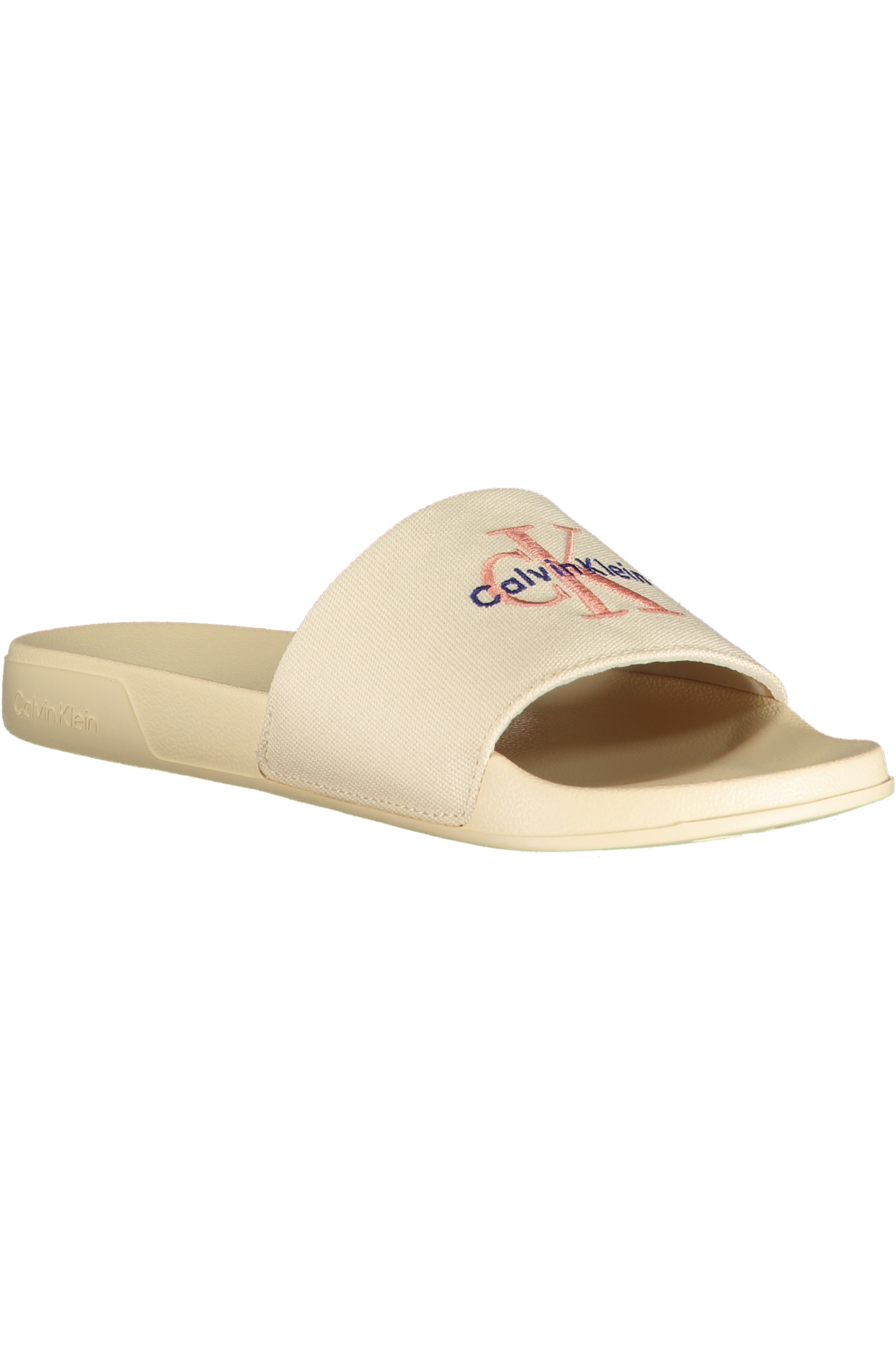 Calvin Klein HW0HW02958 Dámské pantofle béžové 40