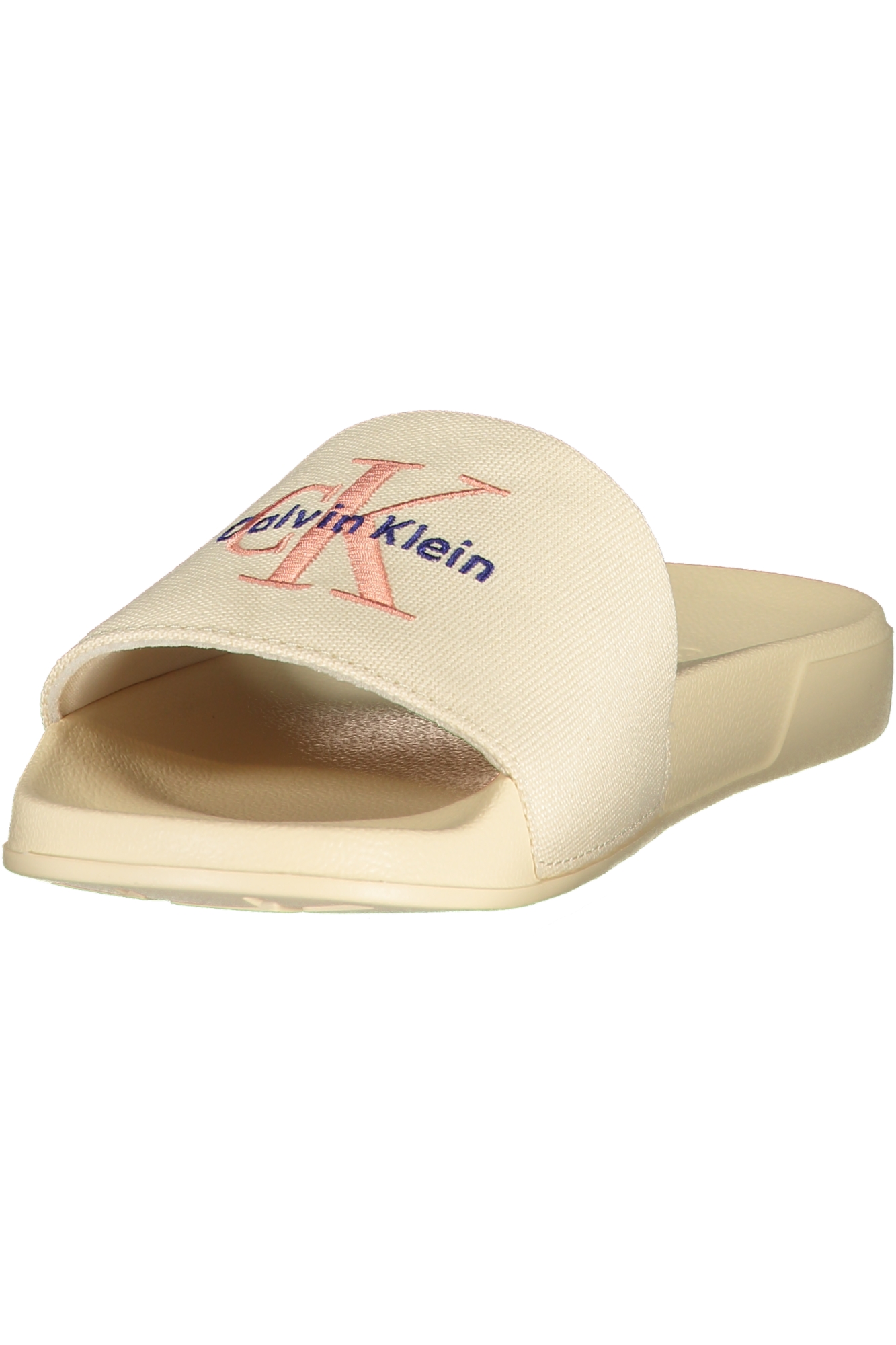 Calvin Klein HW0HW02958 Dámské pantofle béžové 40