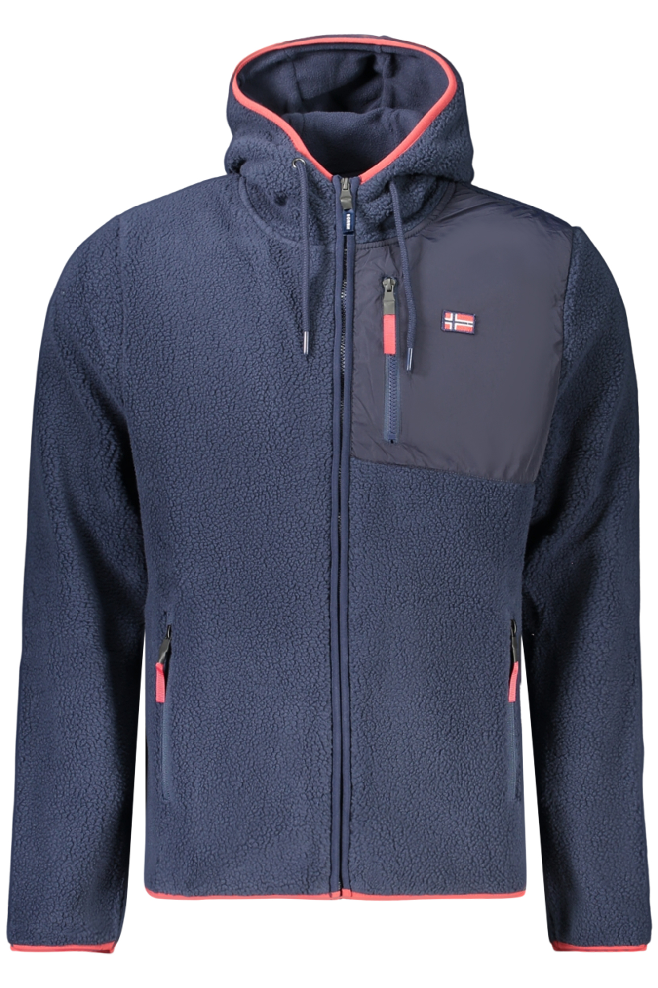 Sudadera Azul Con Cremallera Para Hombre, Noruega 1963 Sudadera Azul Con Cremallera Para Hombre, Noruega 1963