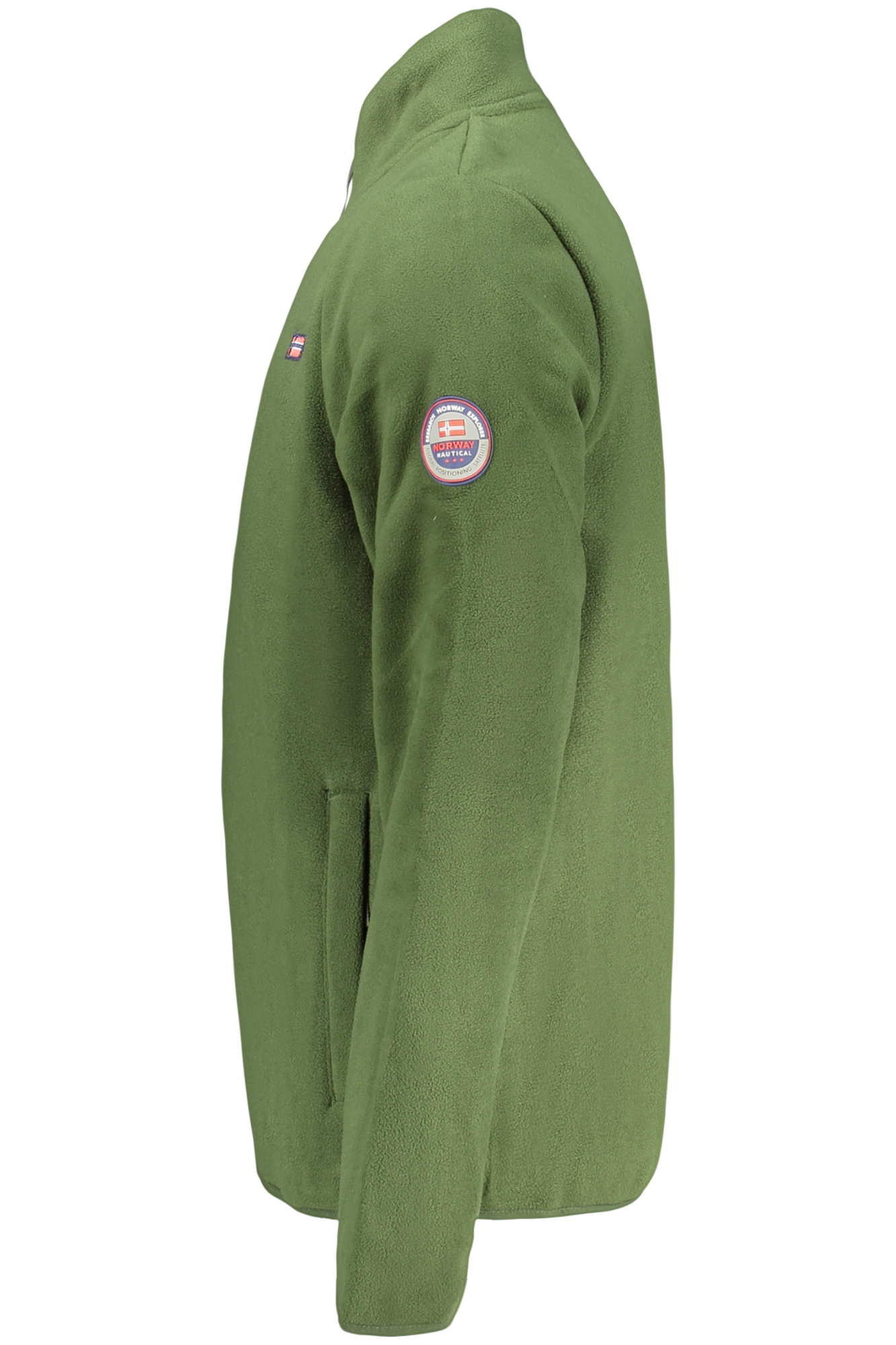 Sudadera con cremallera Verde