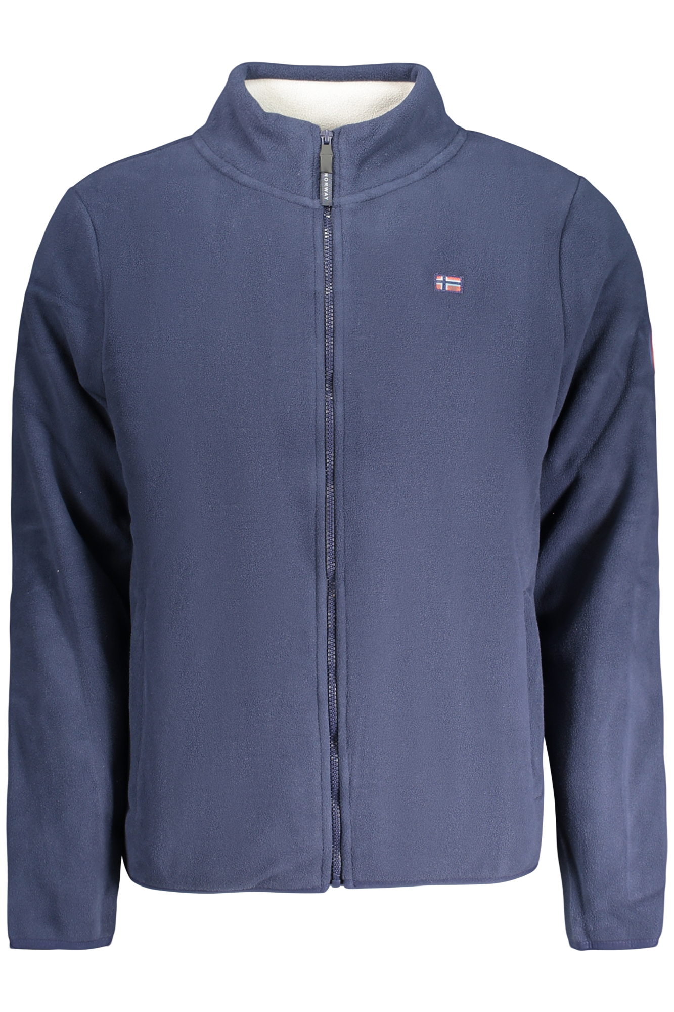 Sweat à fermeture Bleu