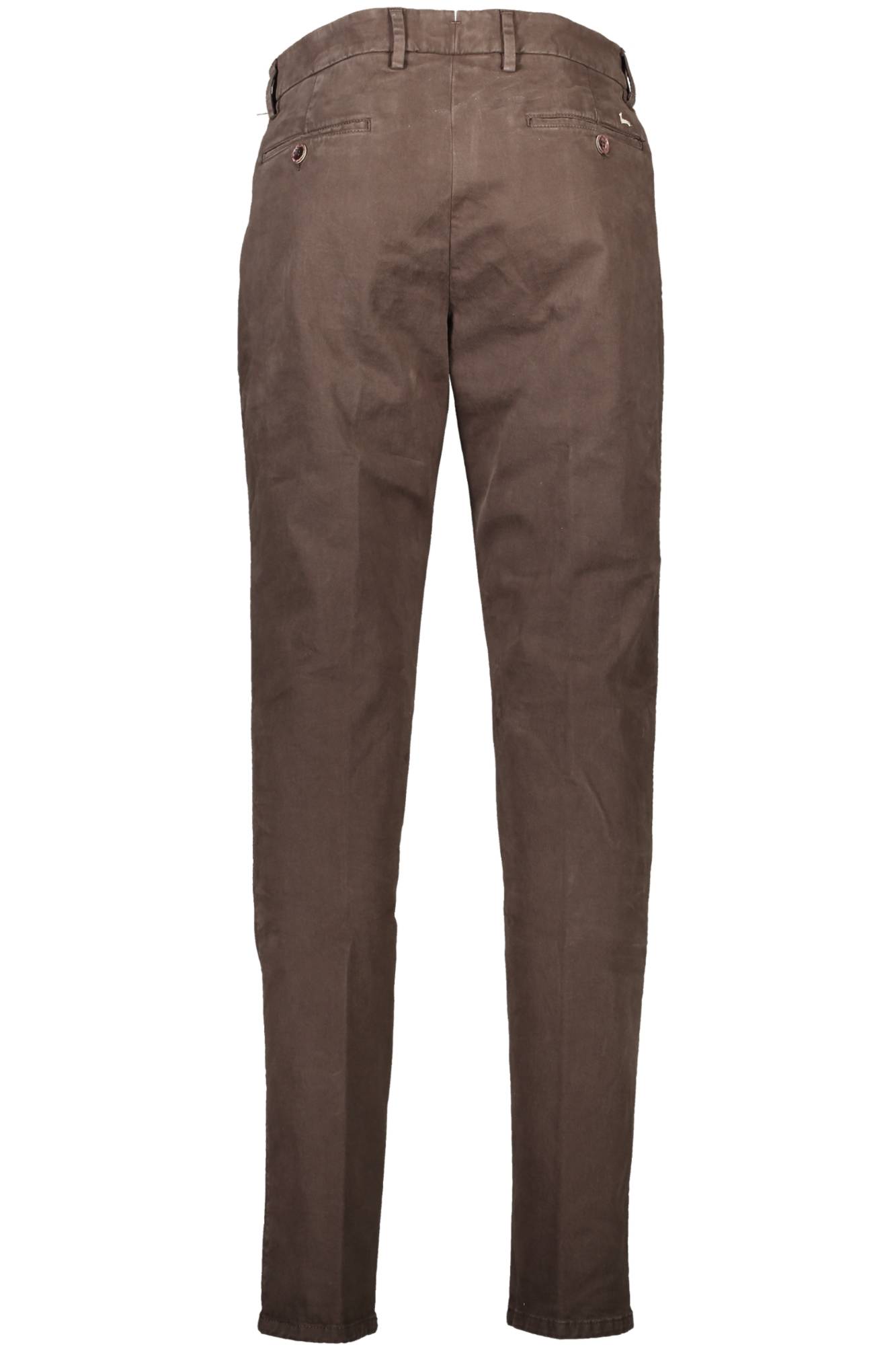 pantaloni uomo HARMONT \u0026 BLAINE marrone in cotone SD991 - ZOOODE.COM