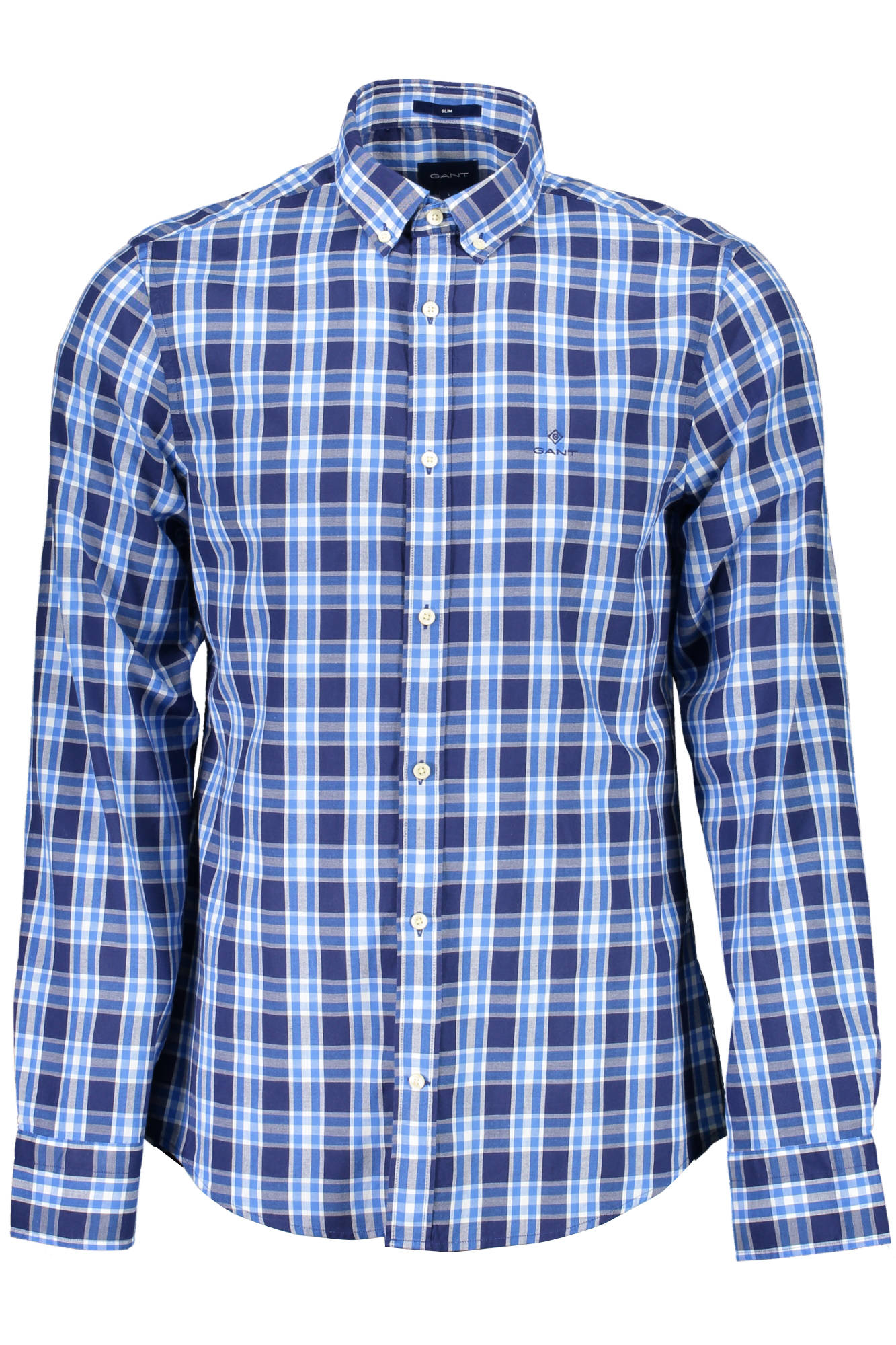 GANT CAMICIA MANICHE LUNGHE UOMO BLU