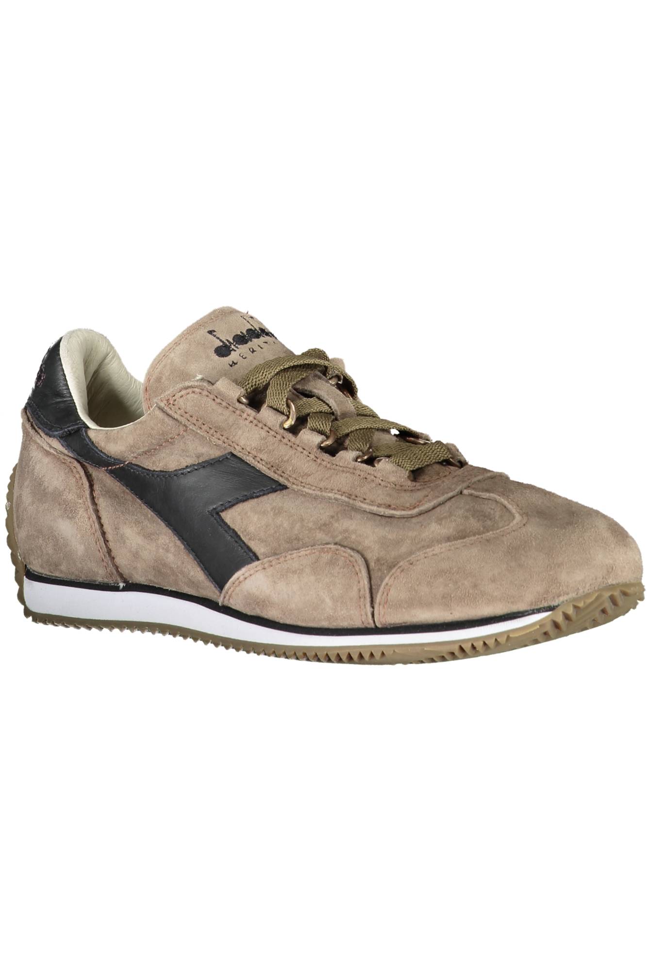 zapatos mujer DIADORA zapatillas marrón piel SE729 - ZOOODE.COM