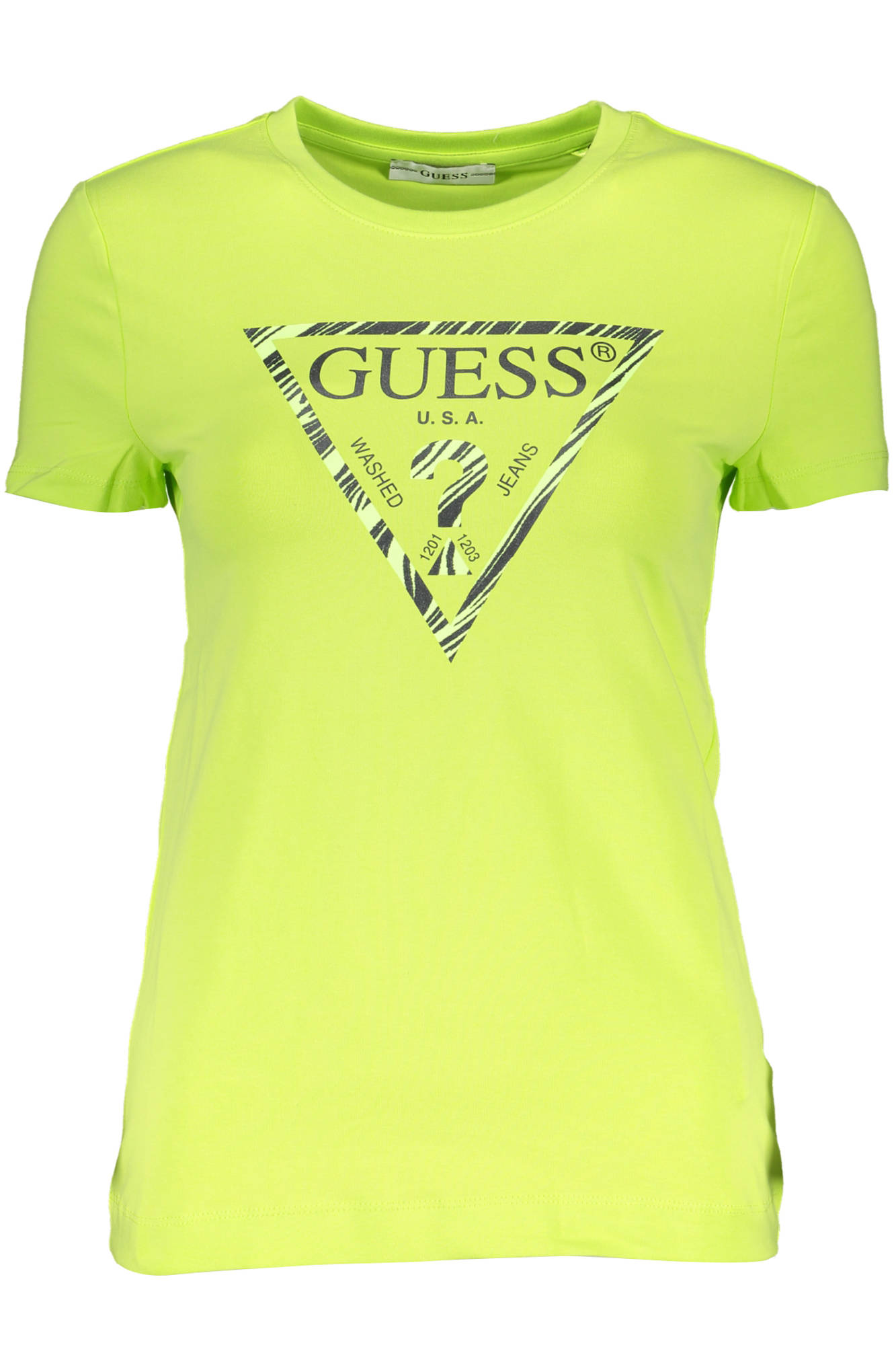 yellow guess top