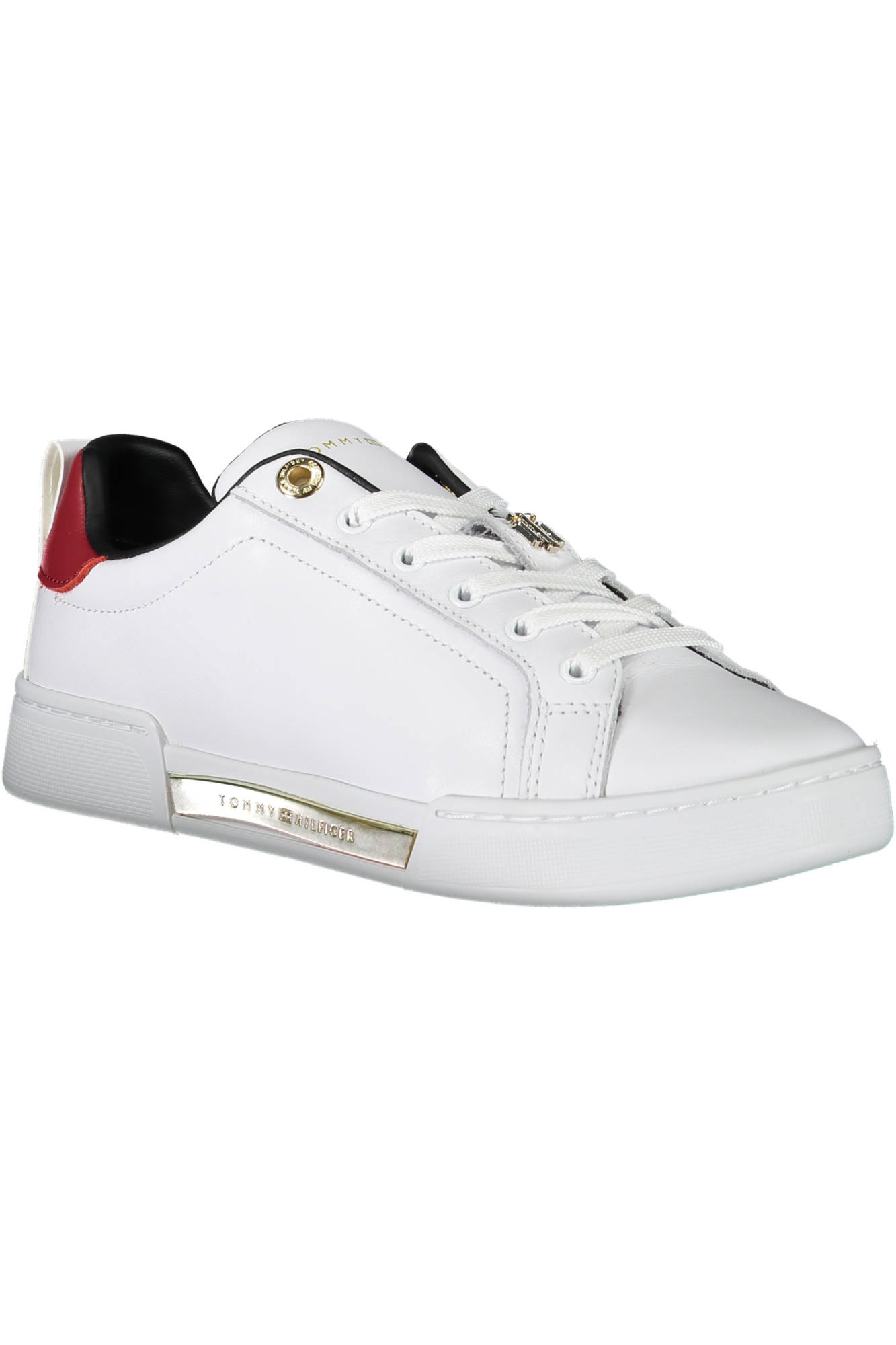 zapatos mujer TOMMY HILFIGER zapatillas blanco piel SG436 - ZOOODE.COM
