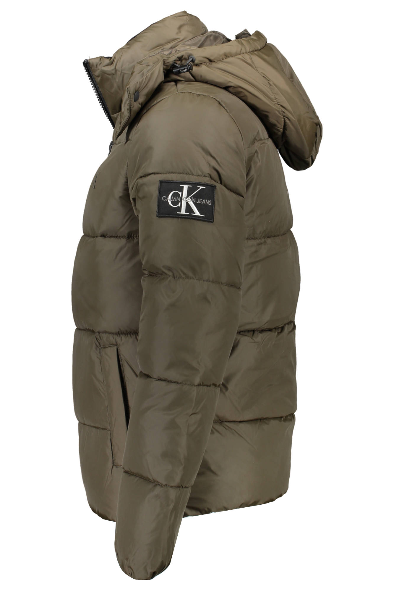 giubbotto uomo CALVIN KLEIN verde in poliestere SG815 - ZOOODE.COM