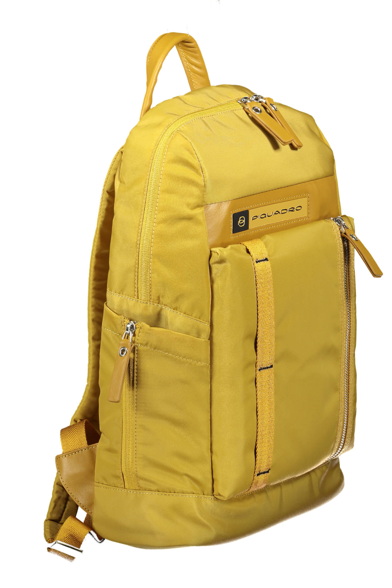 bolso de la mochila hombre PIQUADRO amarillo piel SG854 - ZOOODE.COM