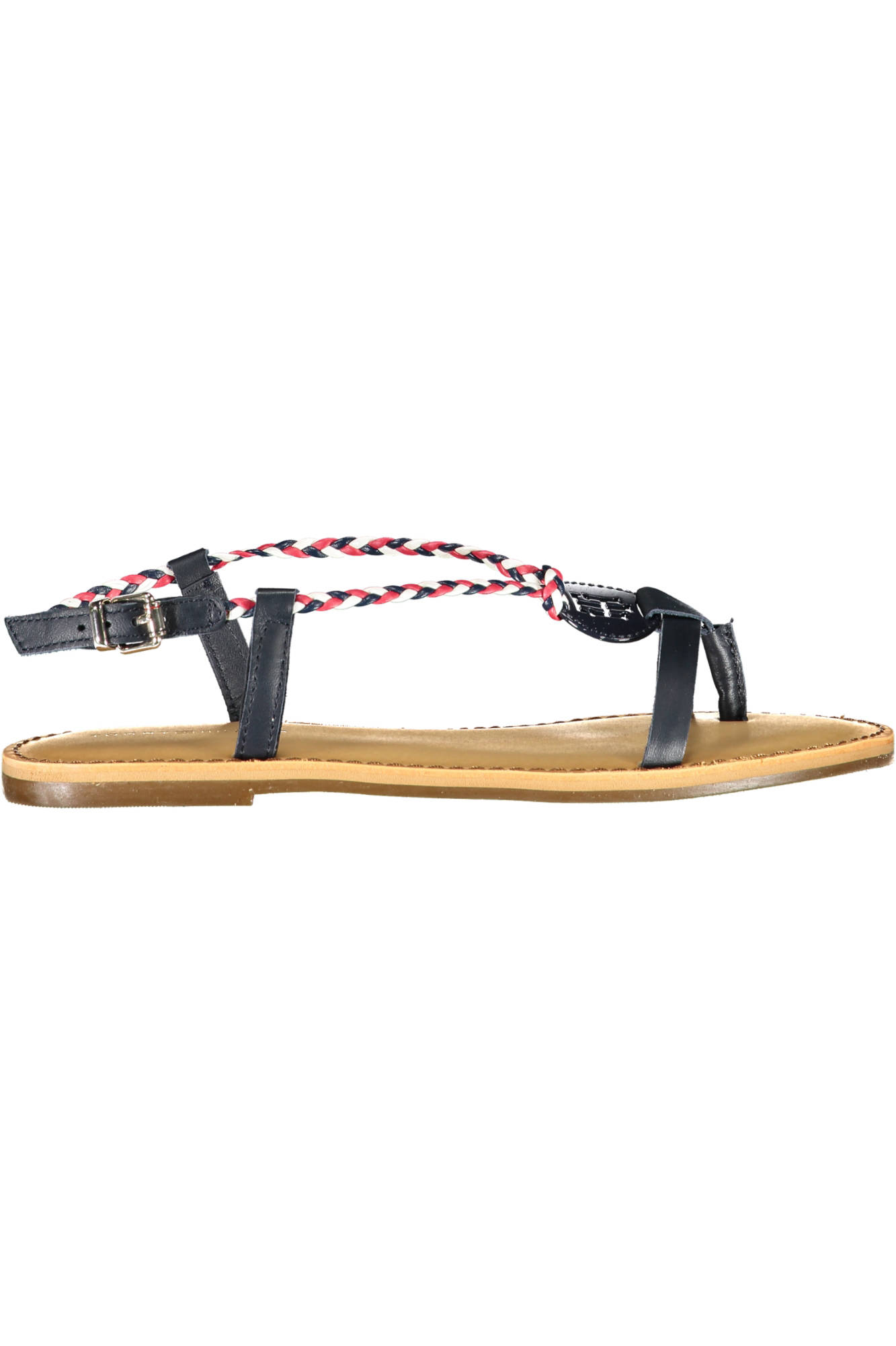 zapatos mujer TOMMY HILFIGER sandalias azul piel SA784 - ZOOODE.COM