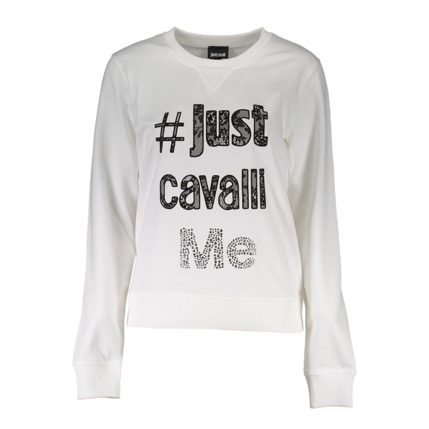 Felpa Just Cavalli fullzip con cappuccio 