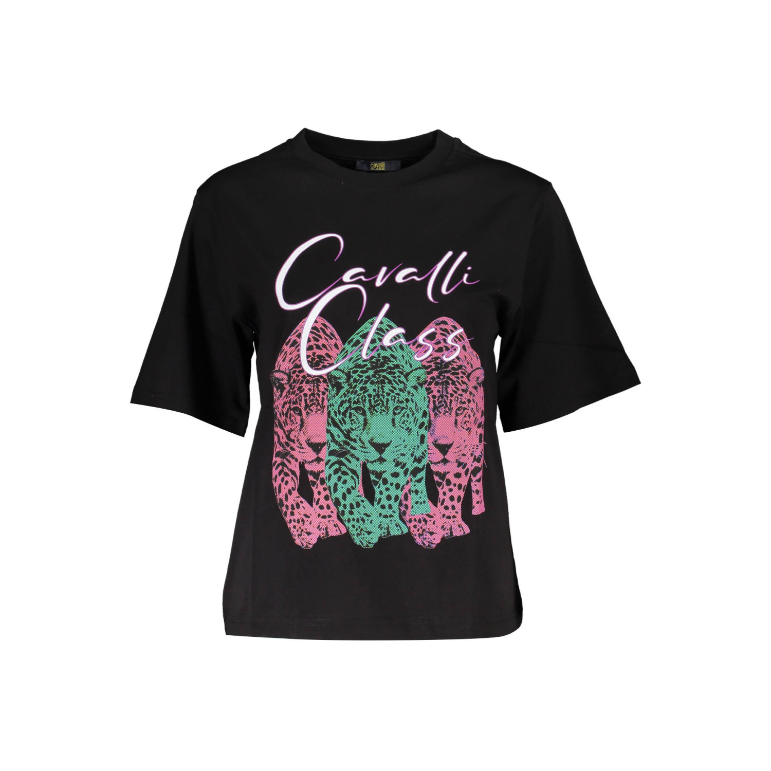 Cavalli Class Rosa Cotton Women Tank Top main image 1